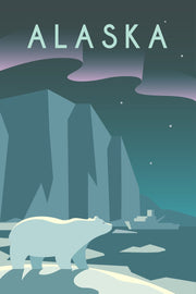 Alaska Arctic Night – Diamond Painting - Craftonie