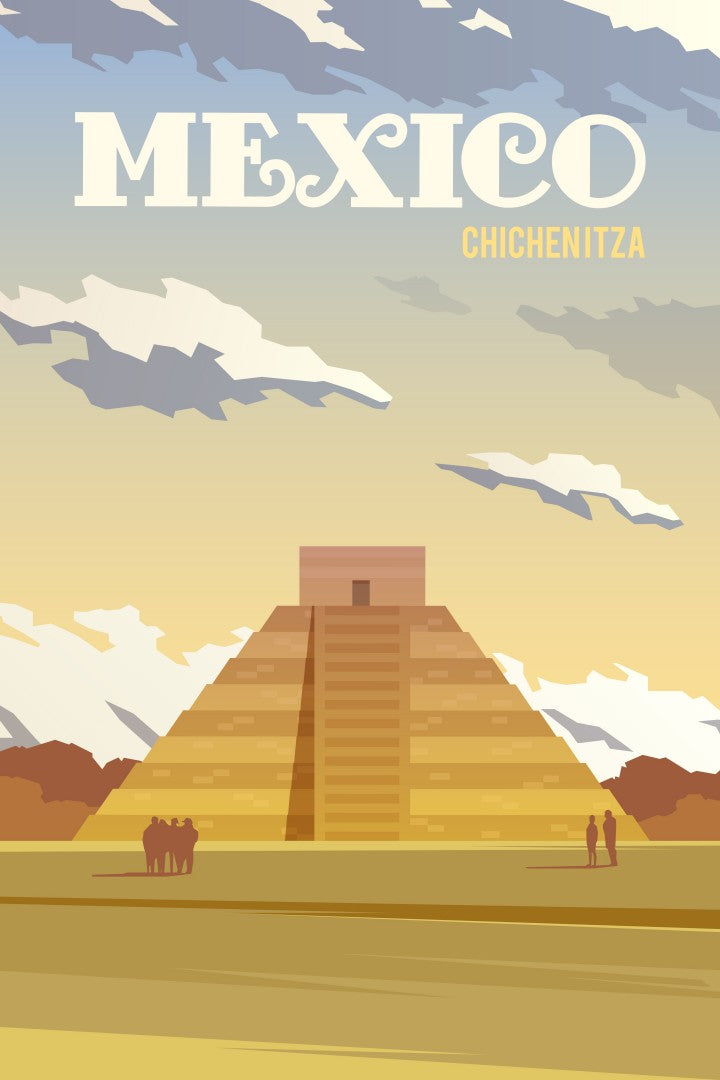 Chichén Itzá at Sunrise – Diamond Painting - Craftonie