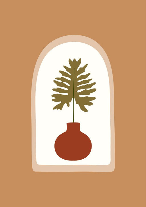 Minimalist Botanical Vase – Diamond Painting - Craftonie