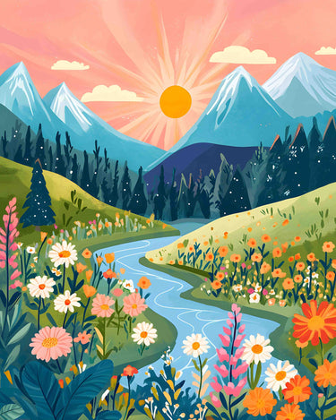 Sunrise Mountain Valley Wildflower