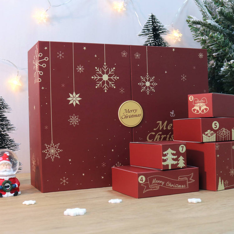Red  Christmas  Surprise Gift Box