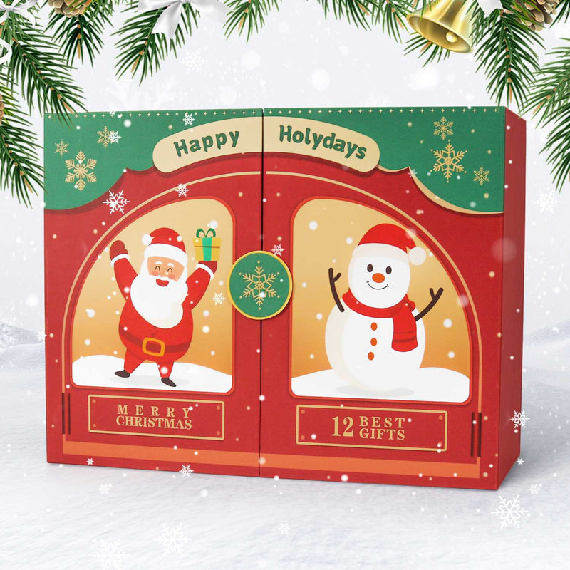 Santa & Snowman Surprise Gift Box