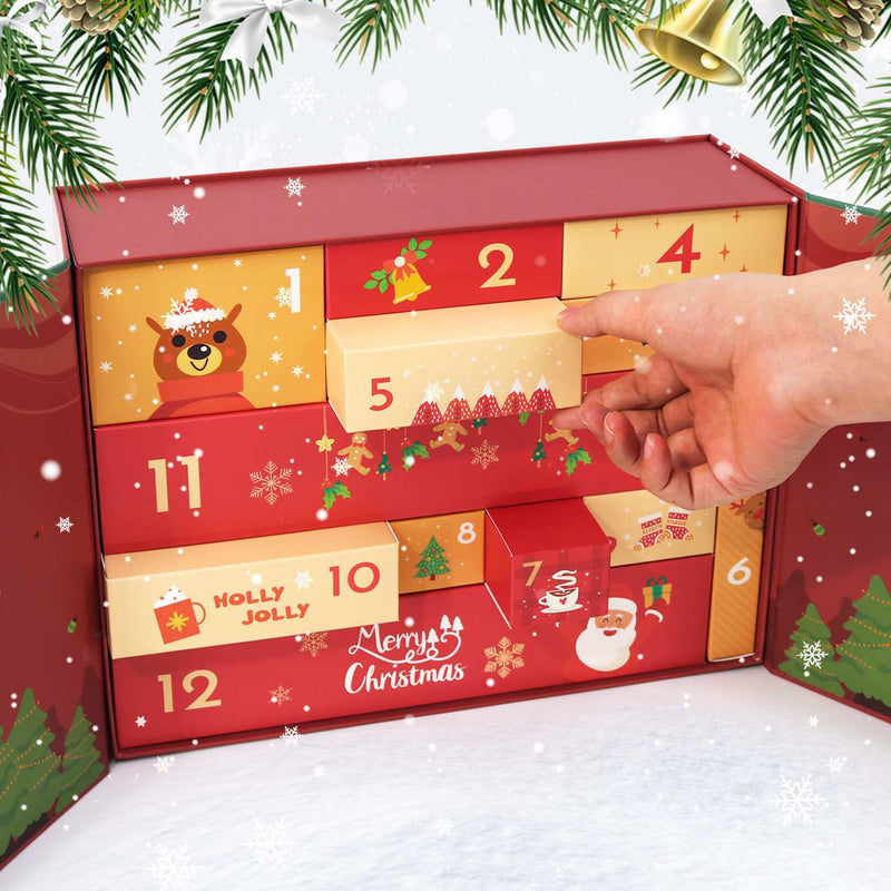 Santa & Snowman Surprise Gift Box