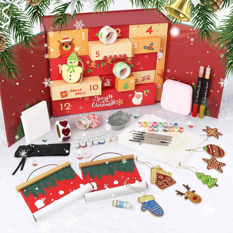 Santa & Snowman Surprise Gift Box