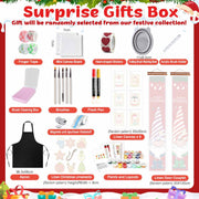 Santa & Snowman Surprise Gift Box