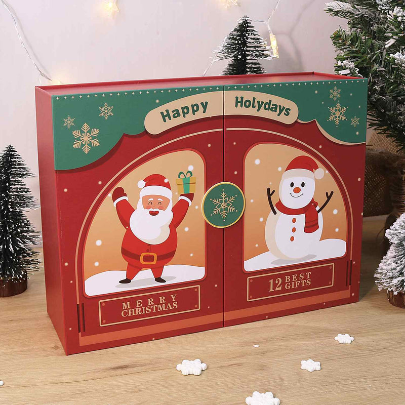 Santa & Snowman Surprise Gift Box