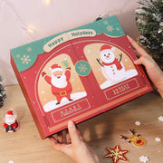Santa & Snowman Surprise Gift Box