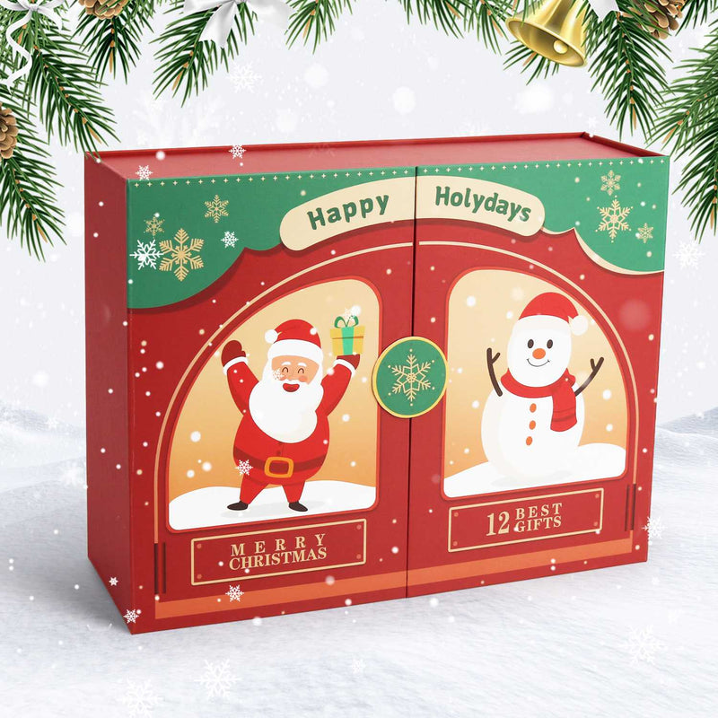 Santa & Snowman Surprise Gift Box