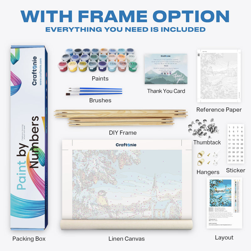 Template - Paint by Numbers Craftonie